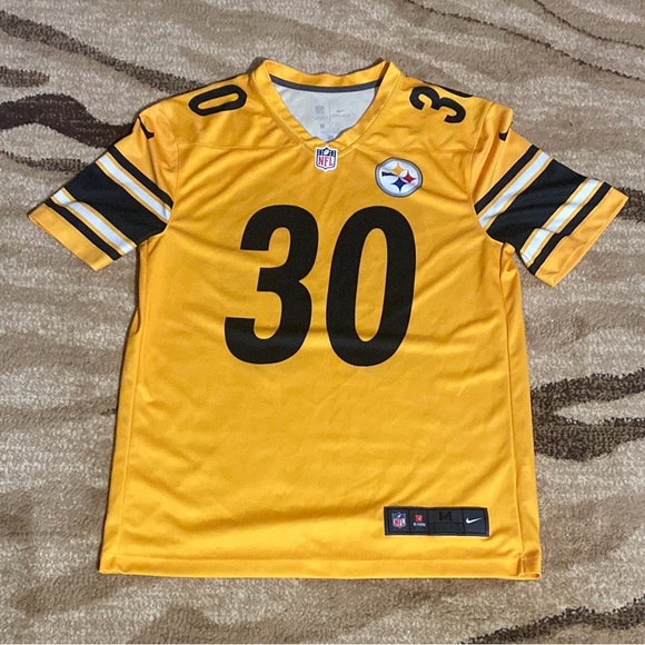 James Conner Pittsburgh Steelers Nike Inverted legend Edition Yellow Jersey Sz M - Picture 1 of 10